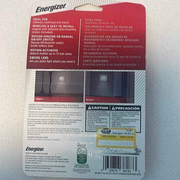 Energizer indoor outdoor motion, activated, path light new size one size - Picture 4 of 5